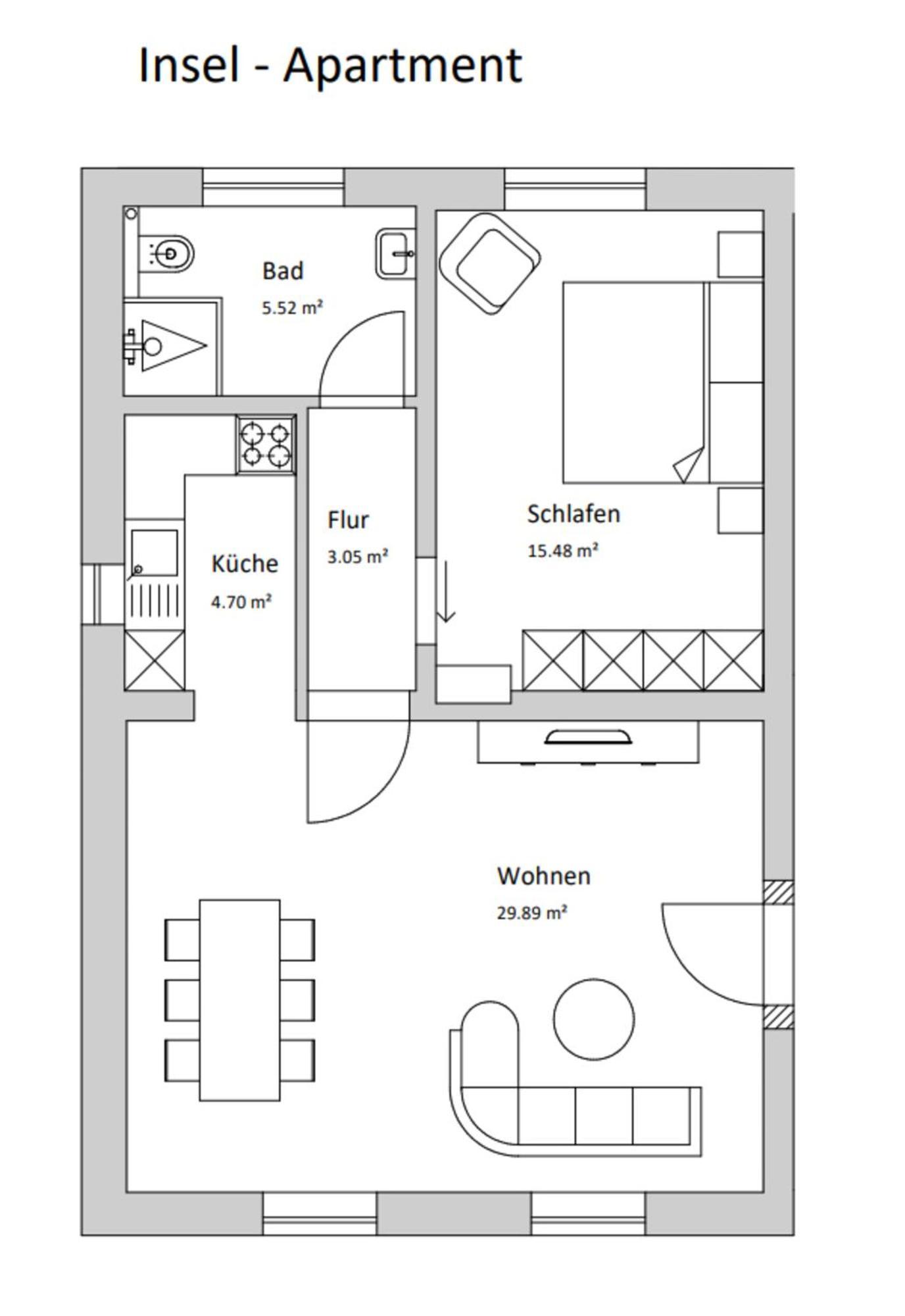 Insel-Apartment Im Herrenhaus Rheinblick Xanten Eksteriør bilde